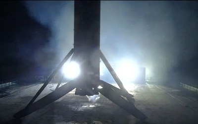 SpaceX lands Falcon 9 rocket in The Bahamas for 2nd time ever SpaceX lands Falcon 9 rocket in The Bahamas for 2nd time ever