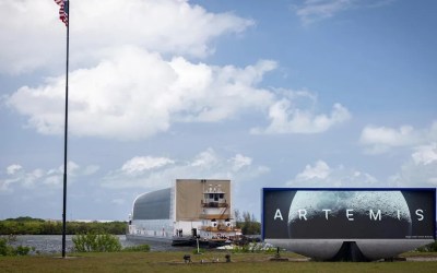 Artemis 3 SLS rocket's core stage arrives in Florida for 2027 launch (photo) Artemis 3 SLS rocket's core stage arrives in Florida for 2027 launch (photo)