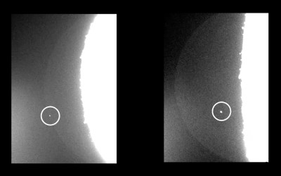 Astronomer captures 2 meteors slamming into the moon (video) Astronomer captures 2 meteors slamming into the moon (video)