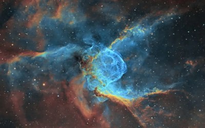 Astrophotographer spies Thor's Helmet shining 15,000 light-years away in spectacular photo Astrophotographer spies Thor's Helmet shining 15,000 light-years away in spectacular photo