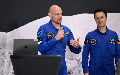 1st European to fly to the moon will be German 1st European to fly to the moon will be German