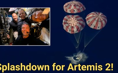 Splashdown! Artemis 2 astronauts return to Earth after historic NASA mission to the moon Splashdown! Artemis 2 astronauts return to Earth after historic NASA mission to the moon