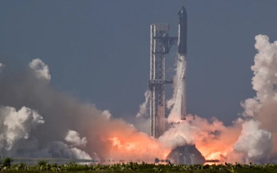 SpaceX launches more powerful Super Heavy-Starship rocket SpaceX launches more powerful Super Heavy-Starship rocket