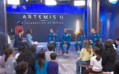 Artemis crew tells kids moon flight was "the best roller coaster ride" Artemis crew tells kids moon flight was