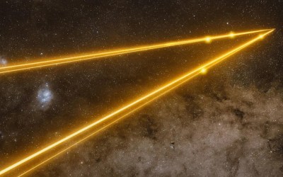 Laser beams blast through the cosmos | Space photo of the day for May 27, 2026 Laser beams blast through the cosmos | Space photo of the day for May 27, 2026