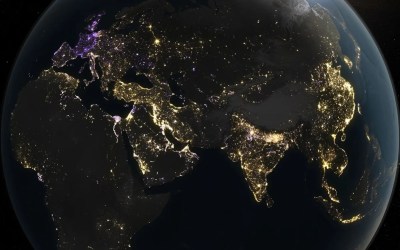NASA maps show Earth's brightest and darkest regions at night NASA maps show Earth's brightest and darkest regions at night