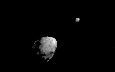 New observations show the aftermath of a spacecraft intentionally colliding with an asteroid New observations show the aftermath of a spacecraft intentionally colliding with an asteroid