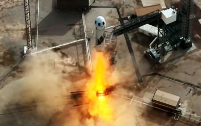 Blue Origin launches 6 space tourists to the final frontier after last-minute crew swap (video) Blue Origin launches 6 space tourists to the final frontier after last-minute crew swap (video)