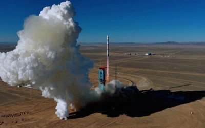 Chinese reusable booster explodes during first orbital test, in failed bid to catch SpaceX Chinese reusable booster explodes during first orbital test, in failed bid to catch SpaceX
