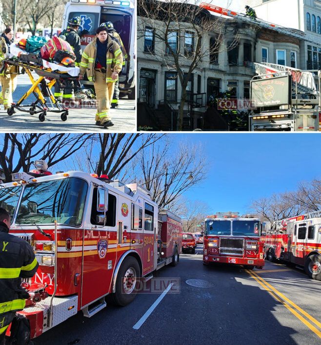 7 Injured in House Fire on Eastern Parkway 7 Injured in House Fire on Eastern Parkway
