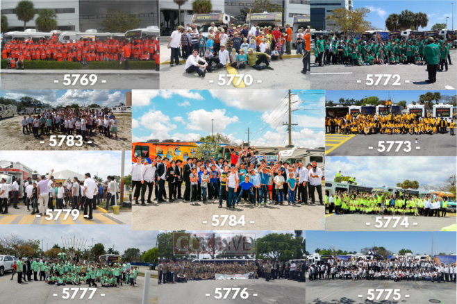 Miami’s Largest Mitzvah Tank Parade for Yud Alef Nissan Miami’s Largest Mitzvah Tank Parade for Yud Alef Nissan