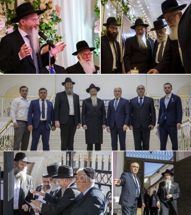 Chief Rabbi of Russia Visits Tashkent to Strengthen Uzbek Jewry Chief Rabbi of Russia Visits Tashkent to Strengthen Uzbek Jewry
