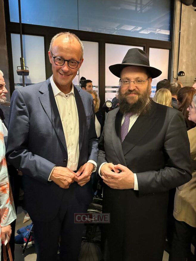 Rabbi Welcomes Merz Victory in German Election Rabbi Welcomes Merz Victory in German Election