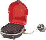 Coleman Fold N Go Propane Grill with 6000 BTUs of Power Portable Folding Grill with Adjustable Burner & InstaStart Button Coleman Fold N Go Propane Grill with 6000 BTUs of Power Portable Folding Grill with Adjustable Burner & InstaStart Button