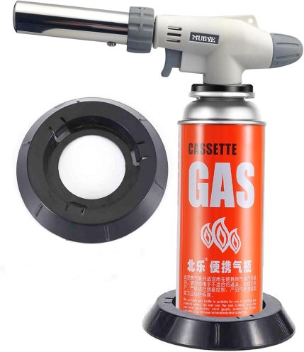 Butane Torch Kitchen Blow Lighter – Japan’s Original Culinary Torches Head Chef Cooking Professional Adjustable Flame with Stabilizing Stand for Creme Brulee, Baking, BBQ (Butane Fuel Not Included) Butane Torch Kitchen Blow Lighter – Japan’s Original Culinary Torches Head Chef Cooking Professional Adjustable Flame with Stabilizing Stand for Creme Brulee, Baking, BBQ (Butane Fuel Not Included)