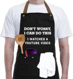 REHAVE Funny Gift for Men, Women, Dad, Father’s Day Gifts from Daughter Son, Anniversaries Gift for Husband, Boyfriend, Brother, Uncle, Unique Birthday Grilling Gifts for men – BBQ Cooking Chef Apron REHAVE Funny Gift for Men, Women, Dad, Father’s Day Gifts from Daughter Son, Anniversaries Gift for Husband, Boyfriend, Brother, Uncle, Unique Birthday Grilling Gifts for men – BBQ Cooking Chef Apron
