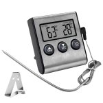 Oven Thermometer, Kitchen Sugar Baked Food Thermometer Timer Alarm Oven Meat Barbecue Electronic Thermometer Oven Thermometer, Kitchen Sugar Baked Food Thermometer Timer Alarm Oven Meat Barbecue Electronic Thermometer