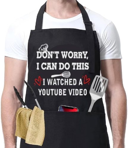 ONFAON Funny Apron for Men Women, Father’s Day Gifts, Gifts for Mom,Birthday Gifts for Men Women,Cooking Grilling Apron ONFAON Funny Apron for Men Women, Father’s Day Gifts, Gifts for Mom,Birthday Gifts for Men Women,Cooking Grilling Apron