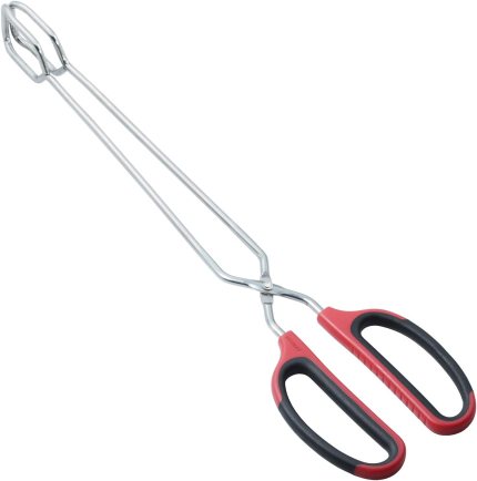 Extra Long Scissor Tongs 16-Inch Stainless Steel Barbecue Grilling Tongs Extra Long Scissor Tongs 16-Inch Stainless Steel Barbecue Grilling Tongs