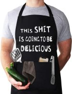 Aprons for Men, Mens Apron, Funny Aprons for Men, Husband Birthday Gift, Perfect for Kitchen Cooking, BBQ, Baking, Gifts for Husband, Father’s Day Gifts for Dad. Aprons for Men, Mens Apron, Funny Aprons for Men, Husband Birthday Gift, Perfect for Kitchen Cooking, BBQ, Baking, Gifts for Husband, Father’s Day Gifts for Dad.