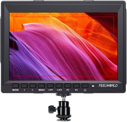 FEELWORLD FW759 7 Inch DSLR Camera Field Monitor HD Video Assist Slim IPS 1280×800 4K HDMI 1080p with Sunshade FEELWORLD FW759 7 Inch DSLR Camera Field Monitor HD Video Assist Slim IPS 1280×800 4K HDMI 1080p with Sunshade