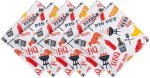 DII Outdoor Tabletop Collection, Stain Resistant & Waterproof, Napkin Set, Barbeque DII Outdoor Tabletop Collection, Stain Resistant & Waterproof, Napkin Set, Barbeque