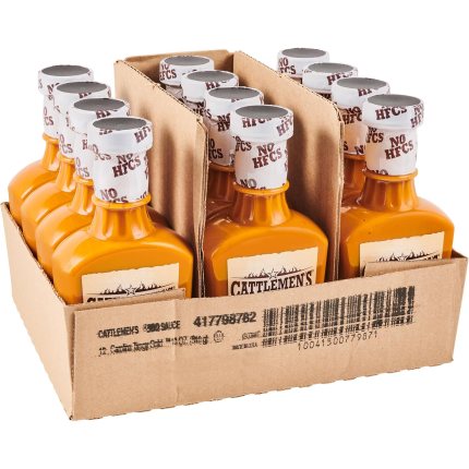 Cattlemen’s Carolina Tangy Gold BBQ Sauce, 216 Oz, Pack of 12 Cattlemen’s Carolina Tangy Gold BBQ Sauce, 216 Oz, Pack of 12