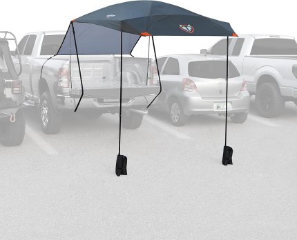 Rightline Gear Universal-Fit Truck Tailgate Portable Canopy Tent, 9.5 by 6 by 8.5 Feet,Blue Rightline Gear Universal-Fit Truck Tailgate Portable Canopy Tent, 9.5 by 6 by 8.5 Feet,Blue