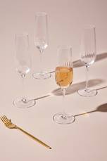 AKIA champagneglas 4-pack Transparent