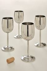SARAI vinglas 4-pack Silver
