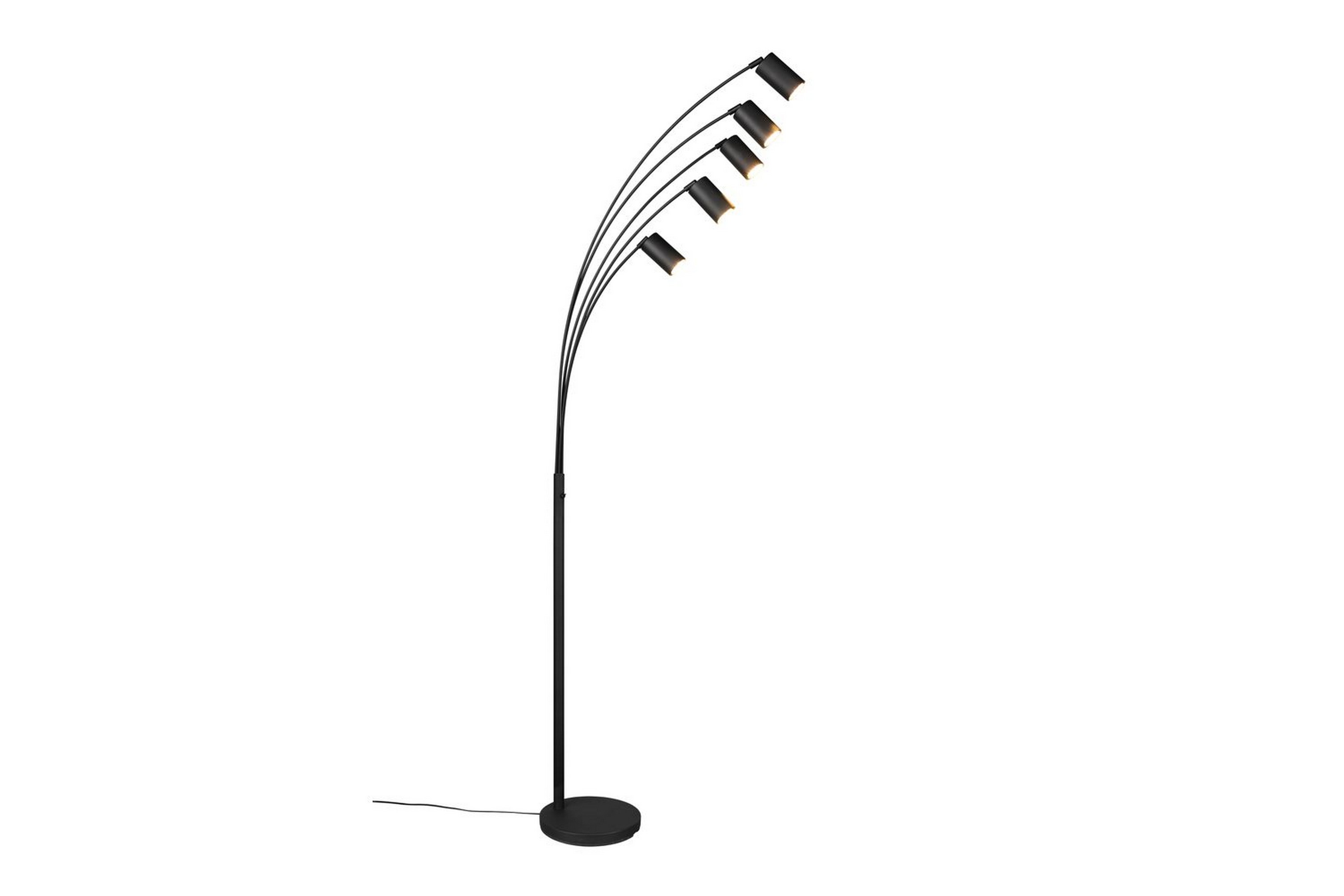 Golvlampa TRIO Marley Mattsvart – Mattsvart