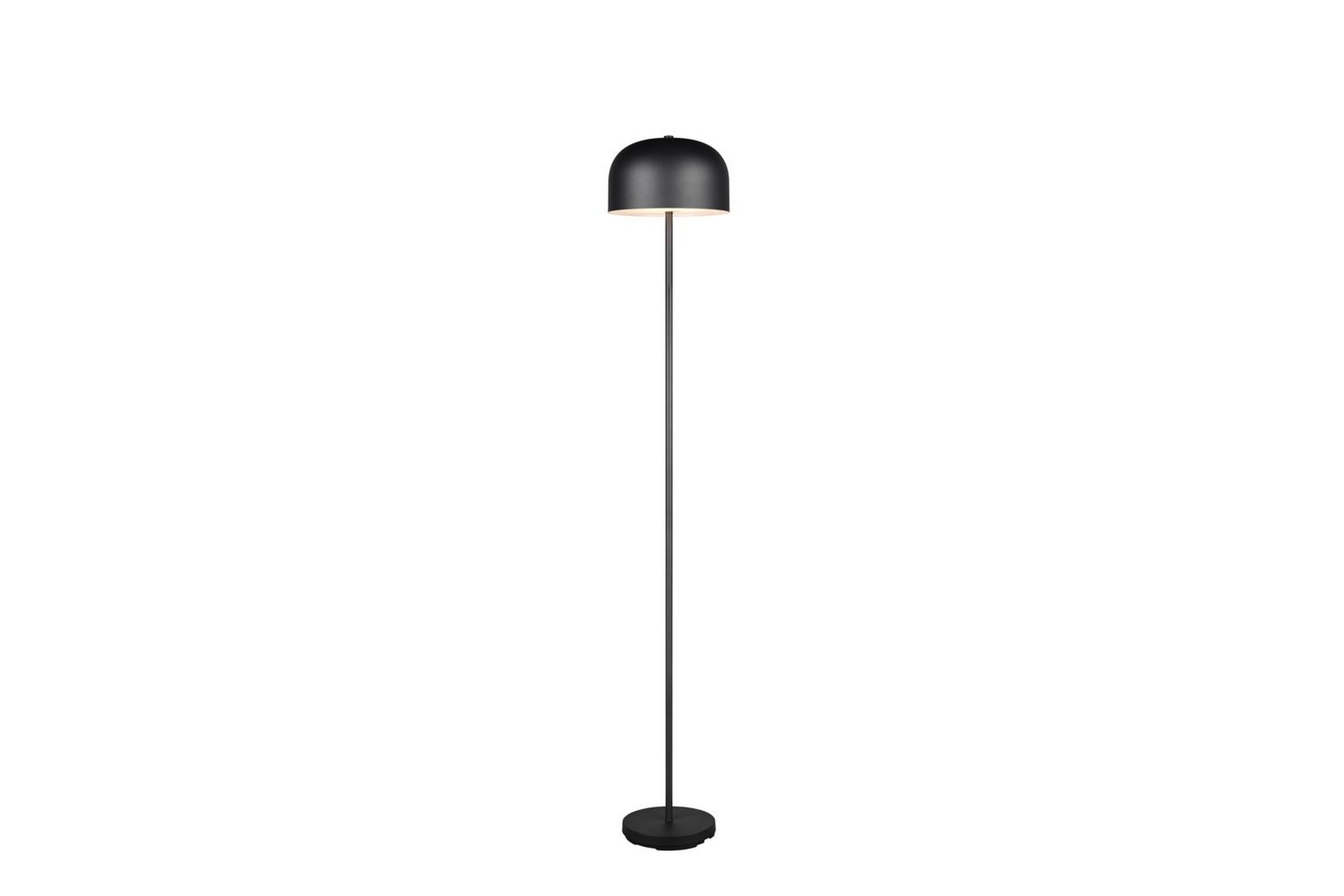 Golvlampa TRIO Jeff Mattsvart – Mattsvart