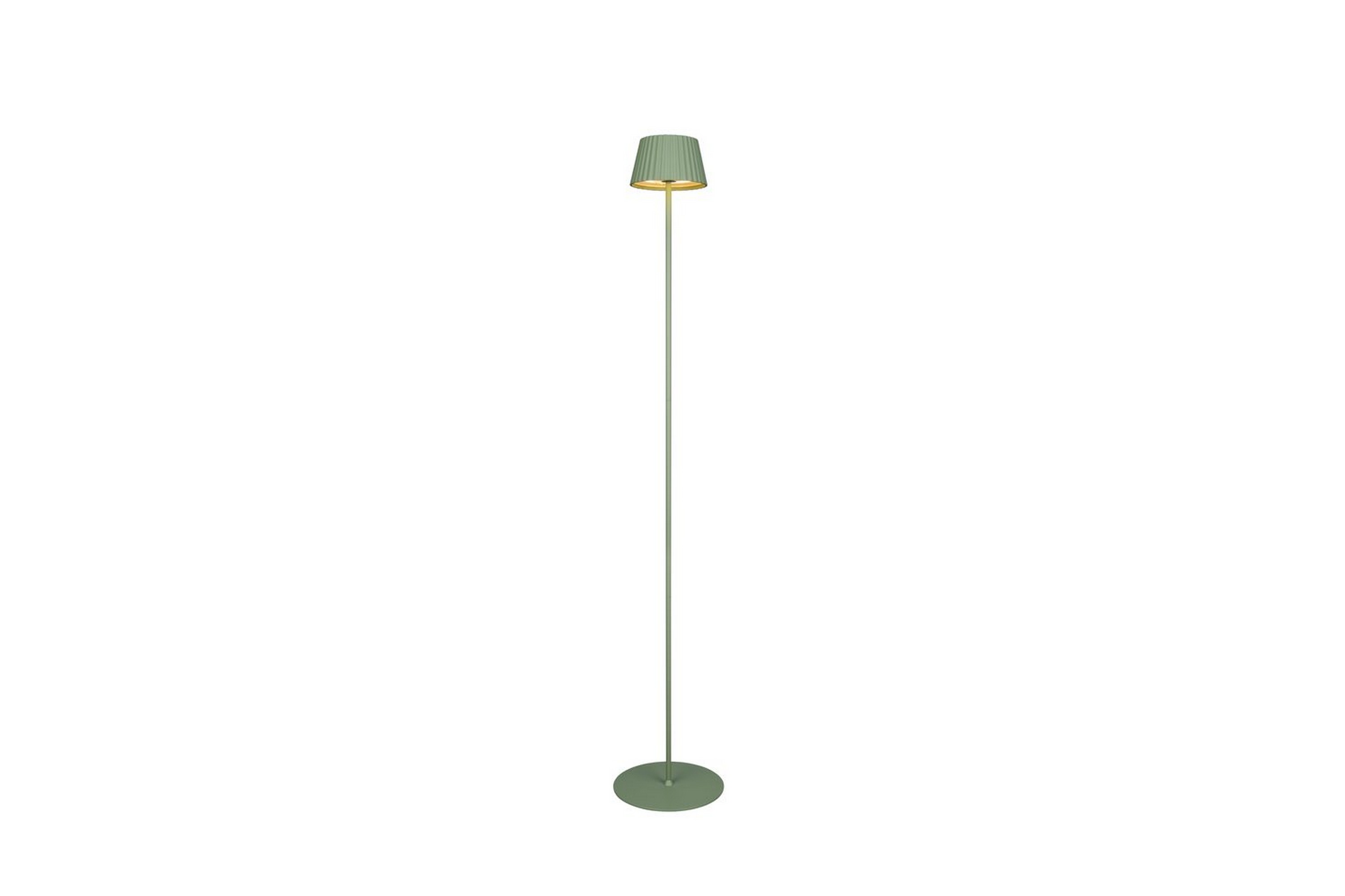 Golvlampa TRIO Suarez Pistage grön – Pistage grön