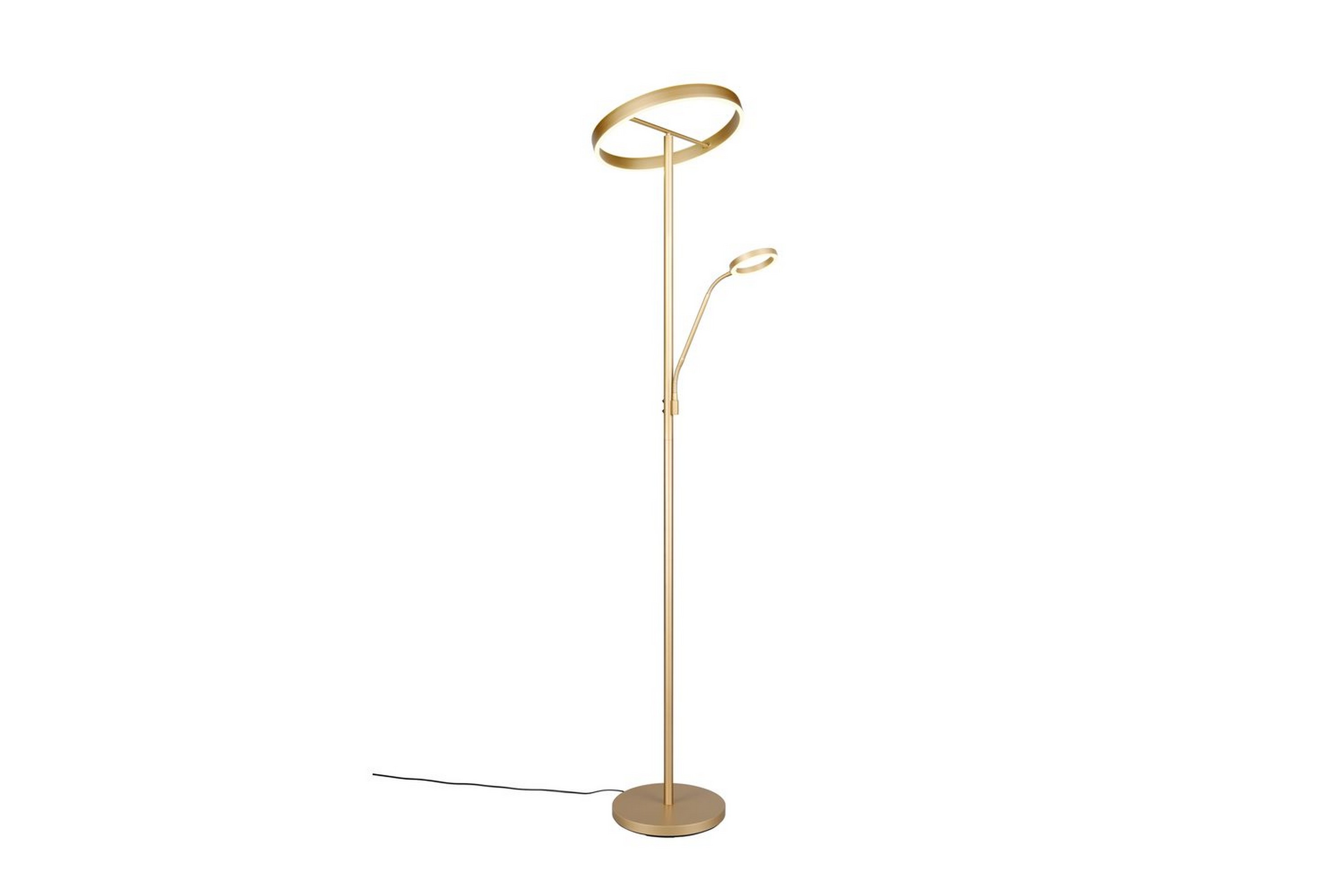 Golvlampa TRIO Willis Guld – Guld
