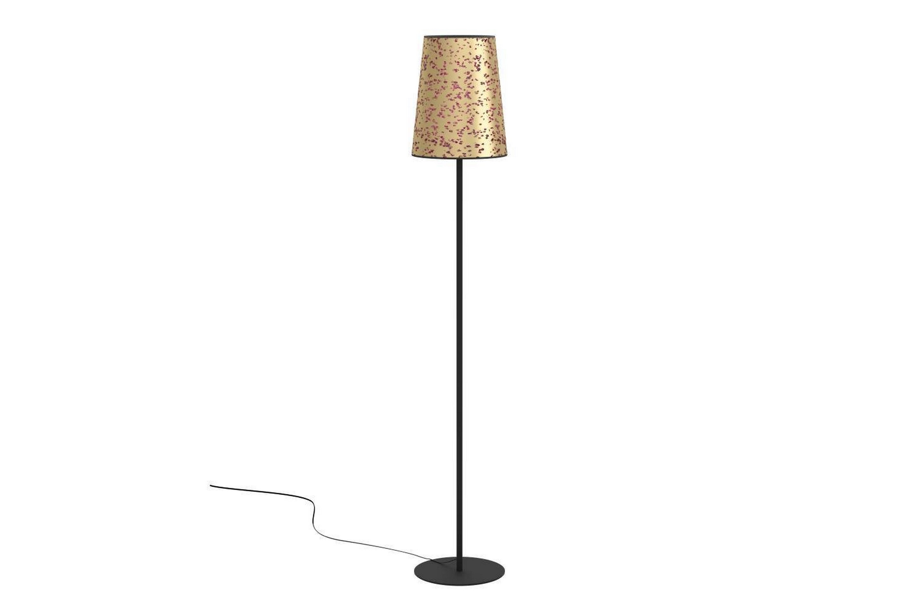 Golvlampa Eglo Castuera Guld med Rosblad –