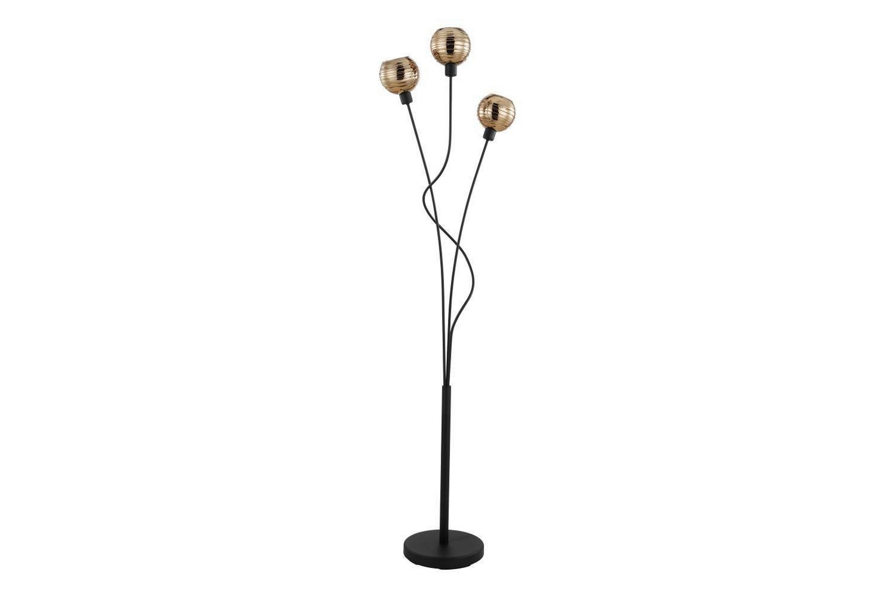 Golvlampa Eglo Creppo Guld/Svart –