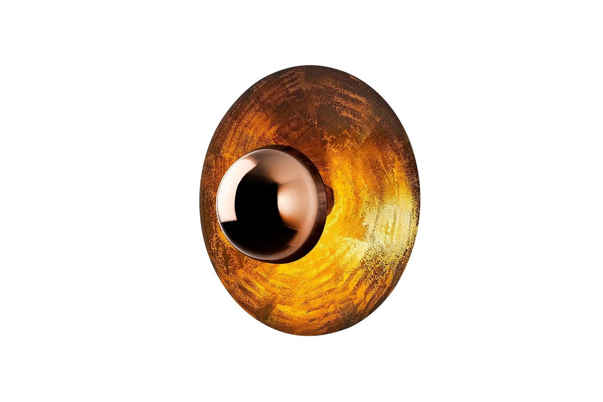 Vägglampa Zindale Koppar – 38 x 31 cm
