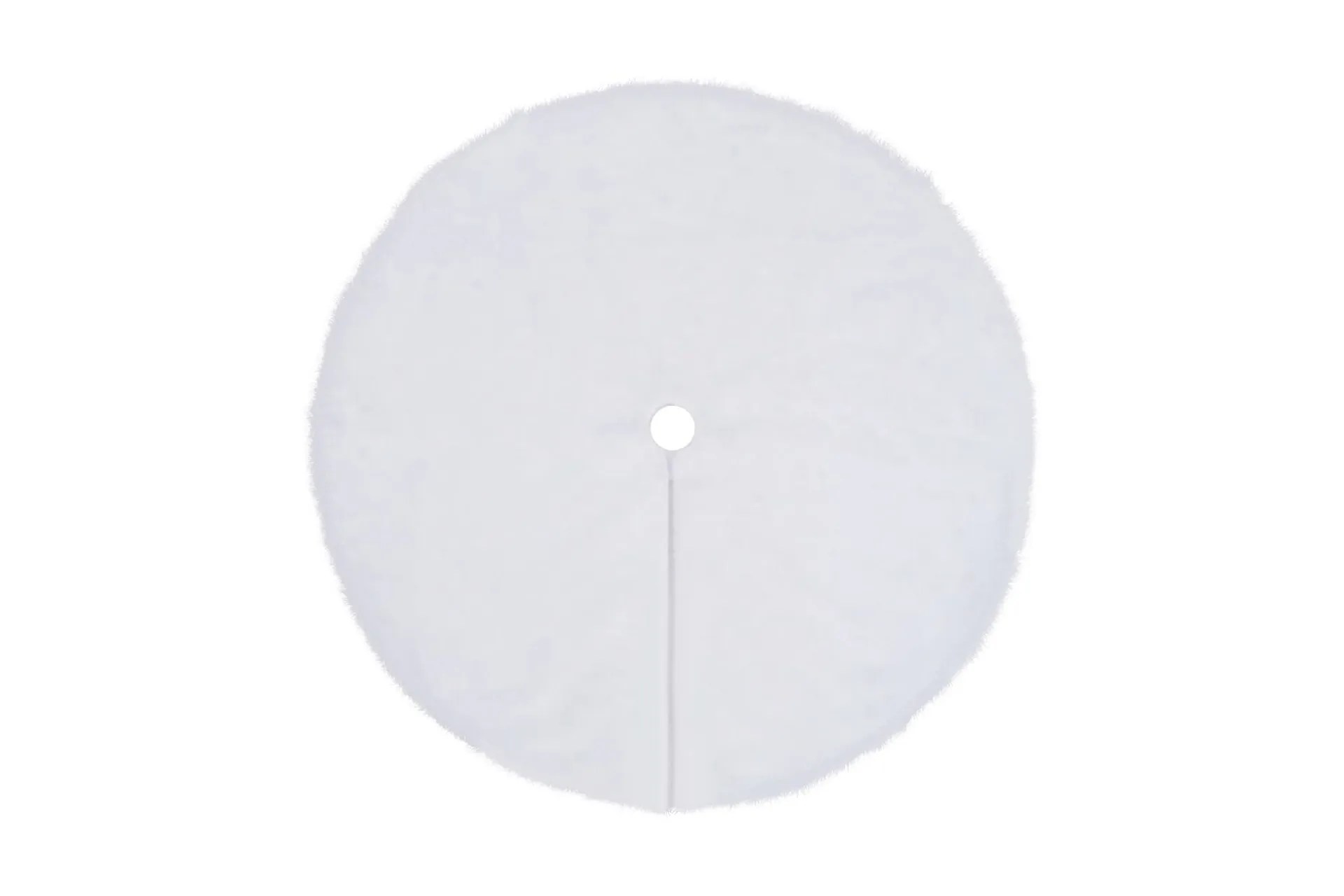 Julgranskrage vit 150 cm fuskpäls – Vit