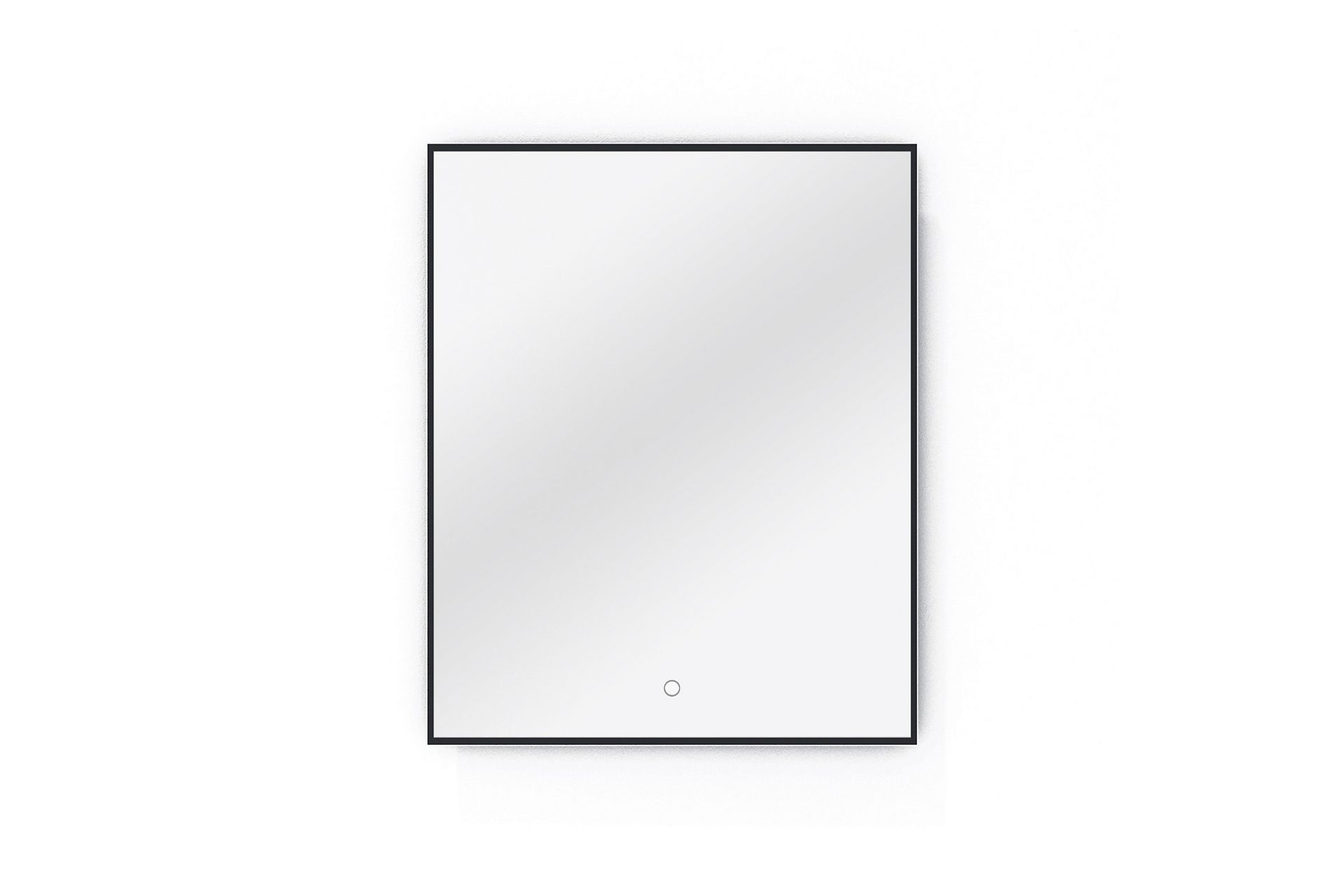 Vixisse Vägghängd Spegel Rektangulär 81 cm Svart –