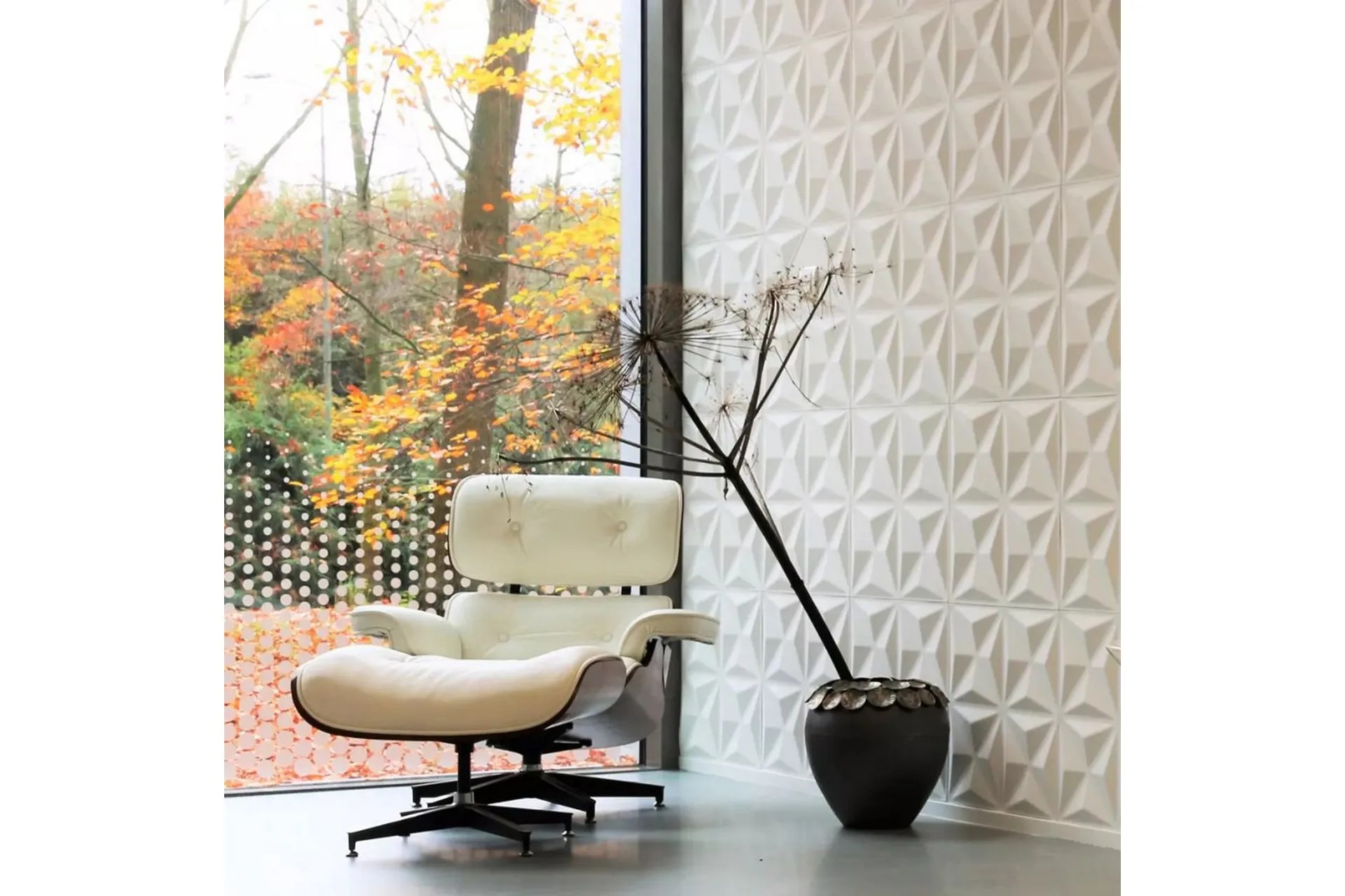 WallArt Väggpanel 3D Cullinans 12 st GA-WA17 – Vit