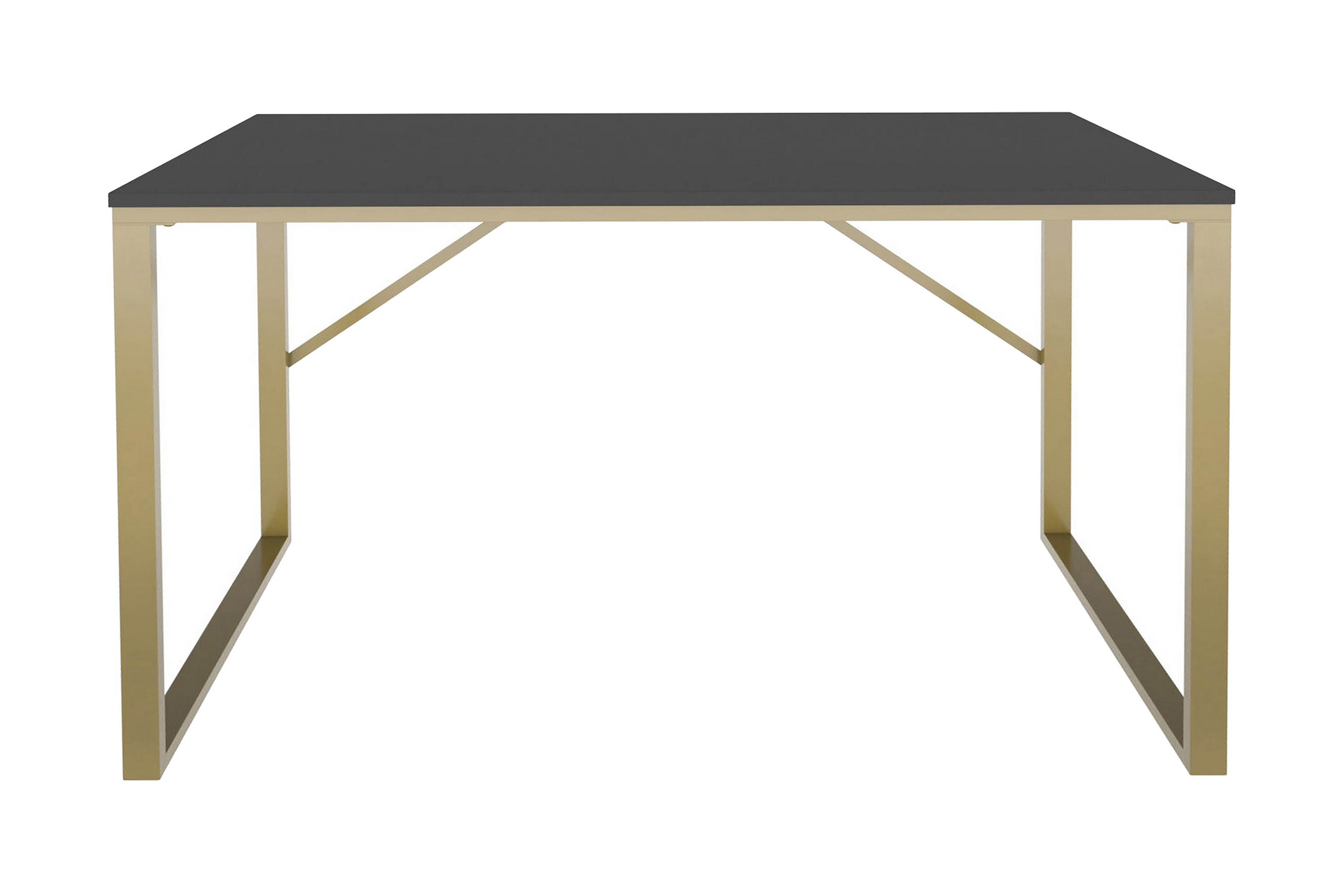 ZROIGATE Skrivbord 60x74x120 cm Guld/Antracit –
