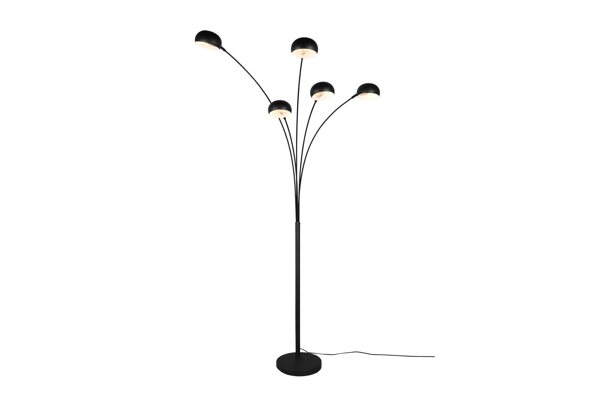 DITO Golvlampa 5L E14 mattsvart – Matt svart