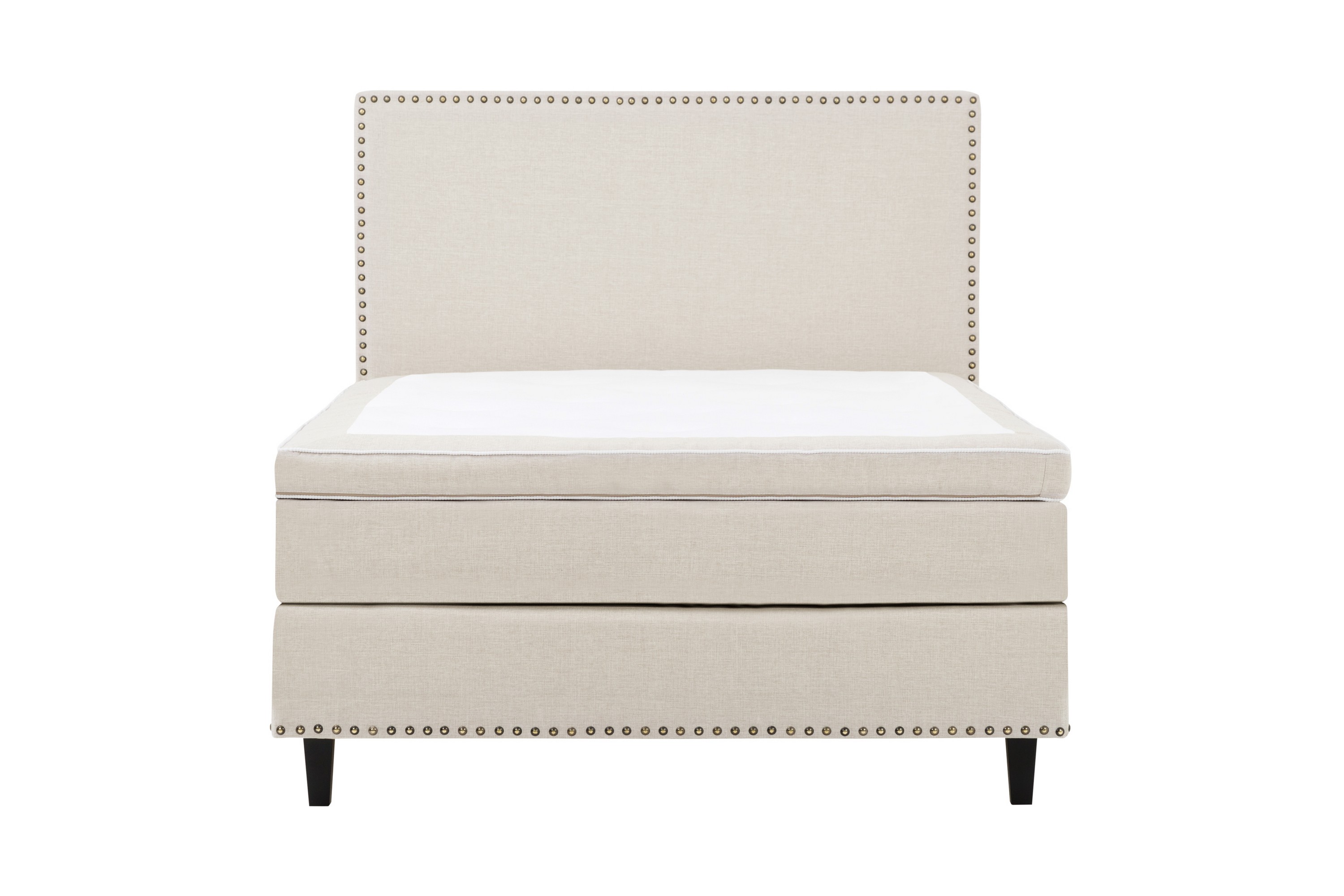 BELLINO 140 Kontinentalsäng Beige –