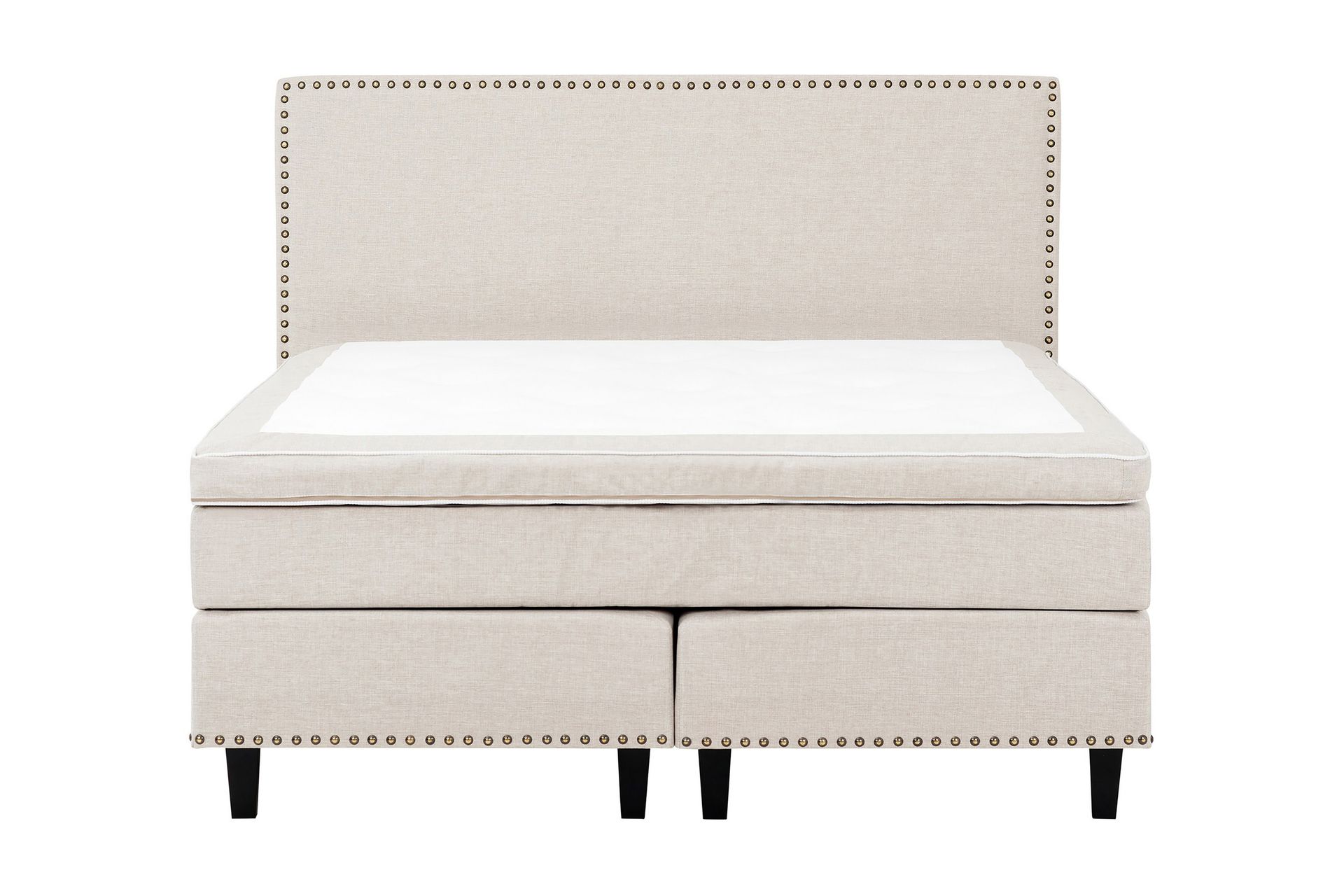BELLINO 160 Kontinentalsäng Beige –