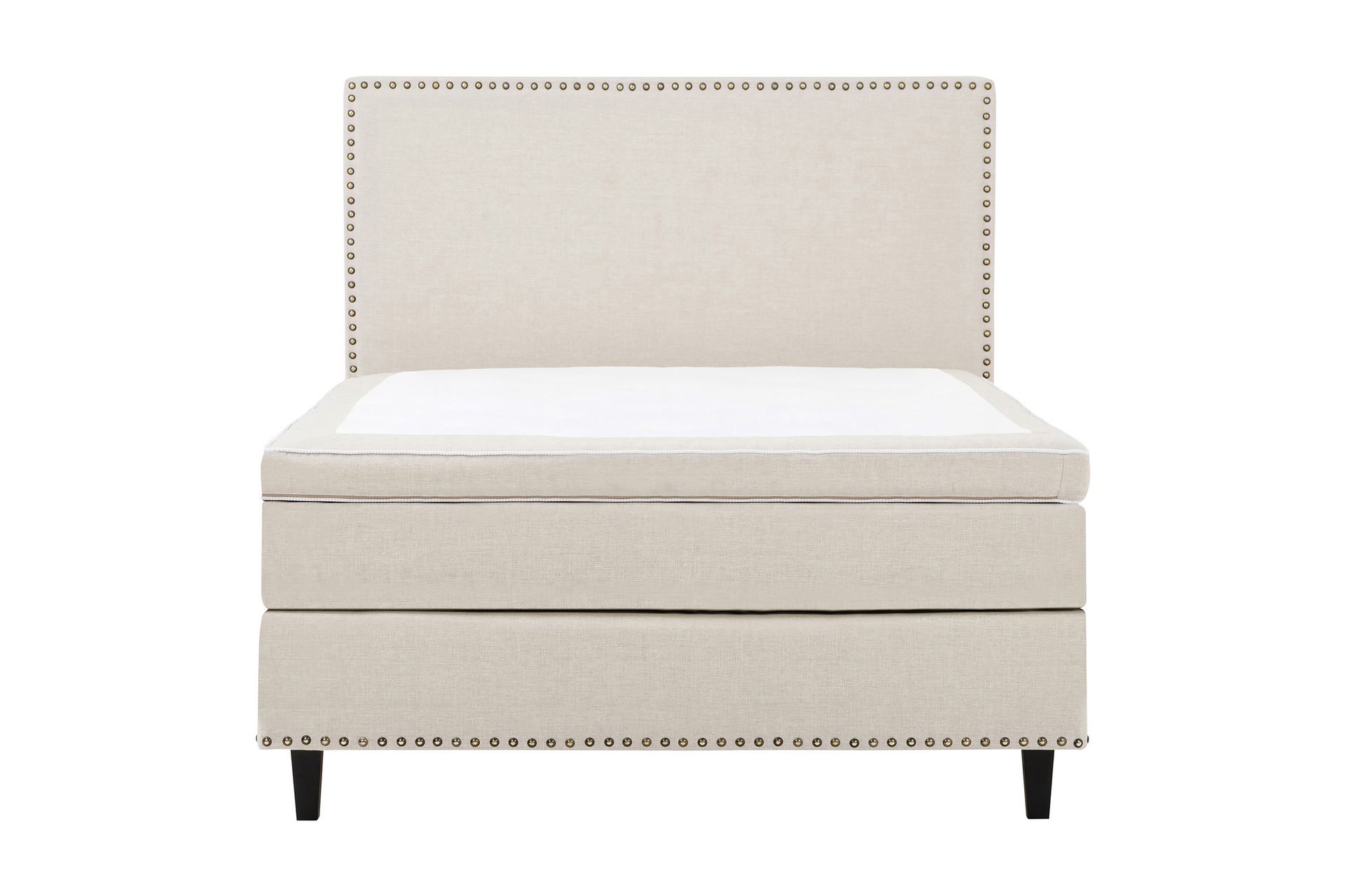 BELLINO Kontinentalsäng 140 Beige –