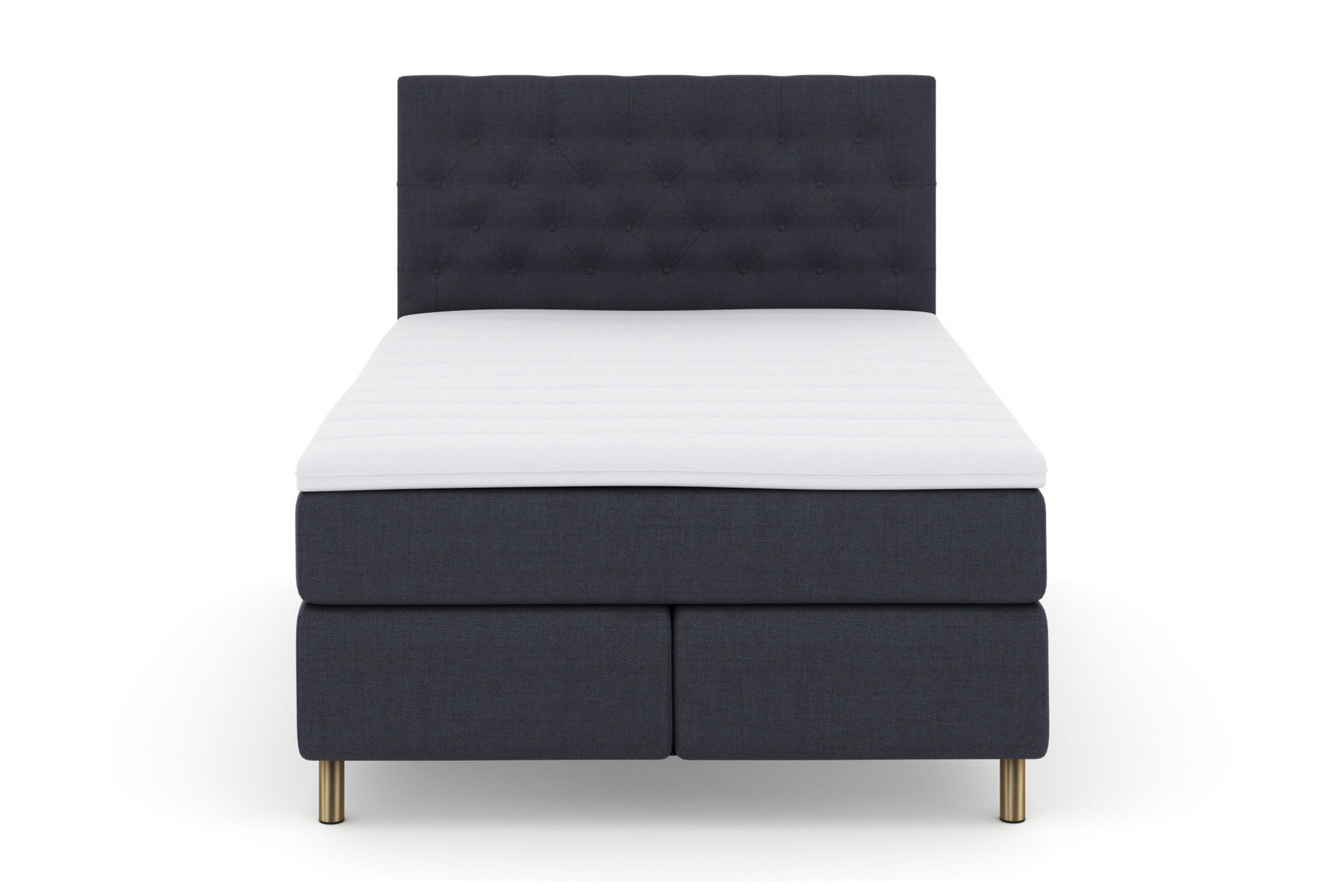 LEXI No 6 Kontinentalsäng 160 M Latex/Memory Blå/Koppar –