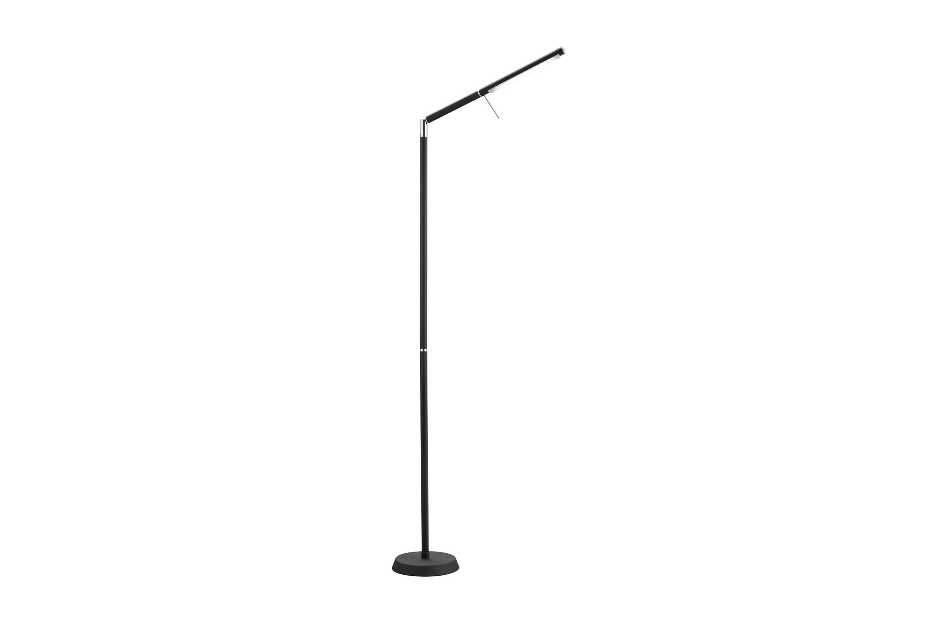 FILIGRAN Golvlampa LED Vit – Matt svart