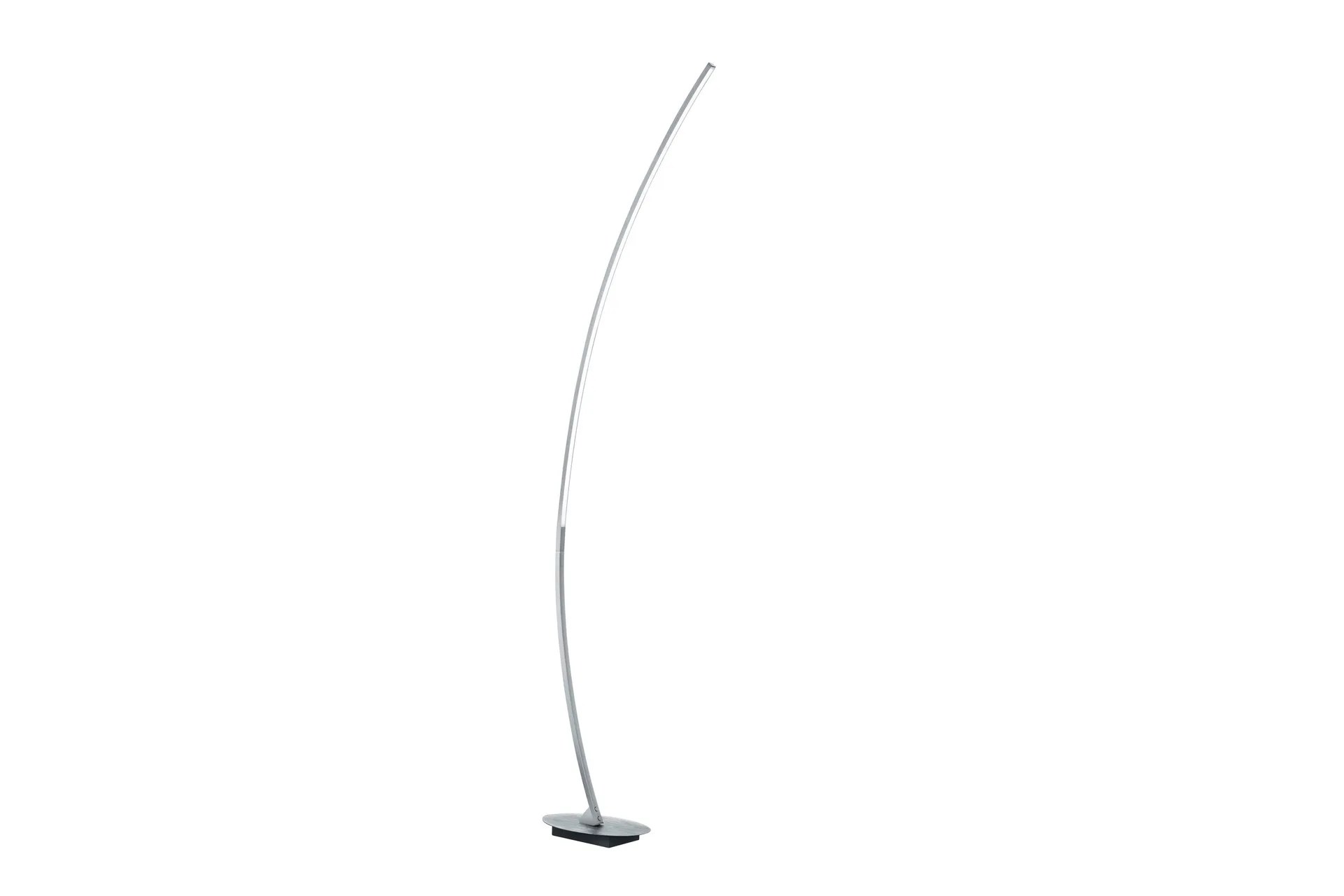 SOLO Golvlampa LED – Borstad Aluminium