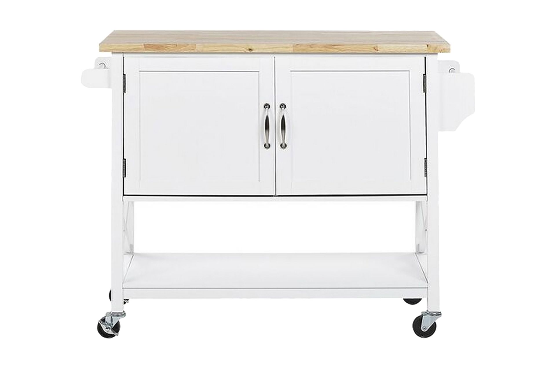 VIGNOC Serveringsvagn 102 cm Vit –