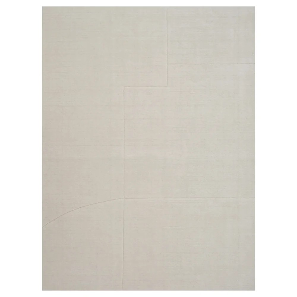 Linie Design, Geometric Maze White 140×200 matta